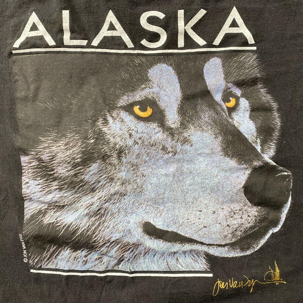Single Stitch Bintage T-Shirt – Jon Van Zyle Alask